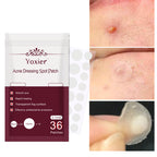 Cuvante clear pimple patches shown in a close-up product view