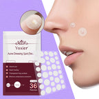 Cuvante invisible clear hydrocolloid pimple patches, 36 pack