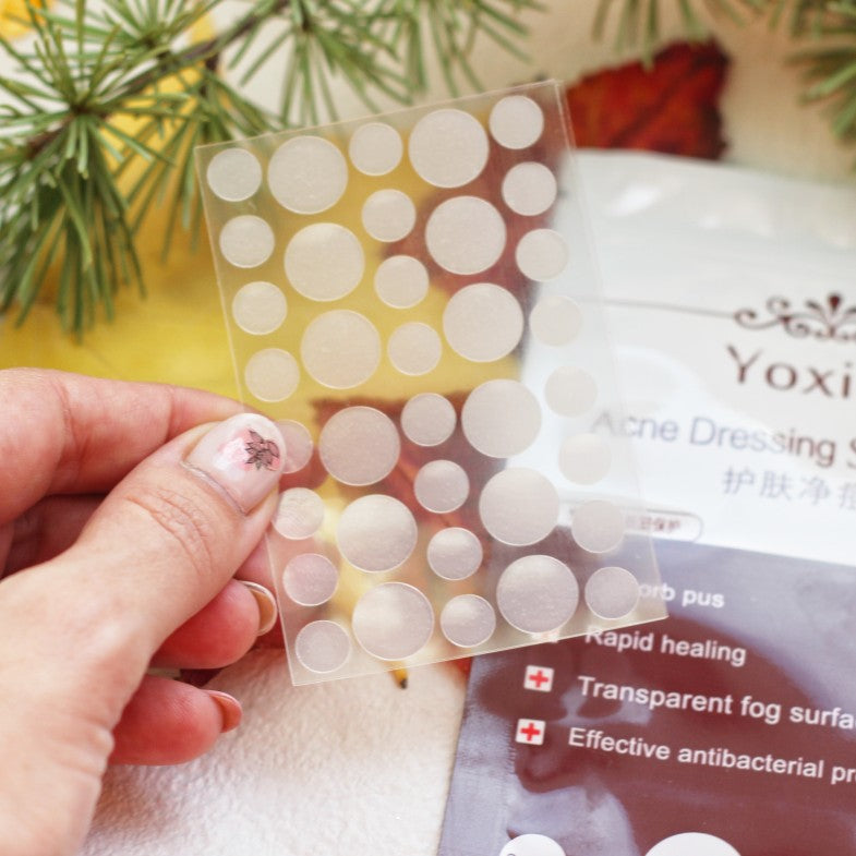 Cuvante invisible hydrocolloid patch detail