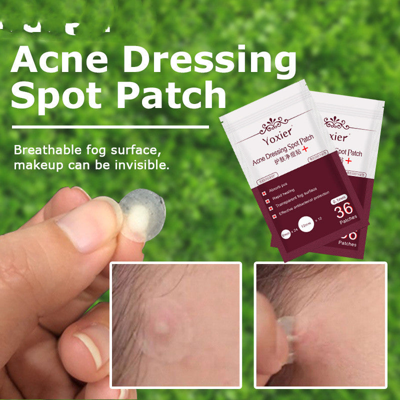 Cuvante invisible pimple patches in a skincare routine